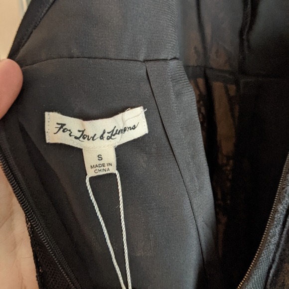 NWT Black For Love and Lemons Daphne Mini - Picture 2 of 8